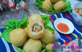 Cách làm bánh rán mặn ngon như ngoài hàng