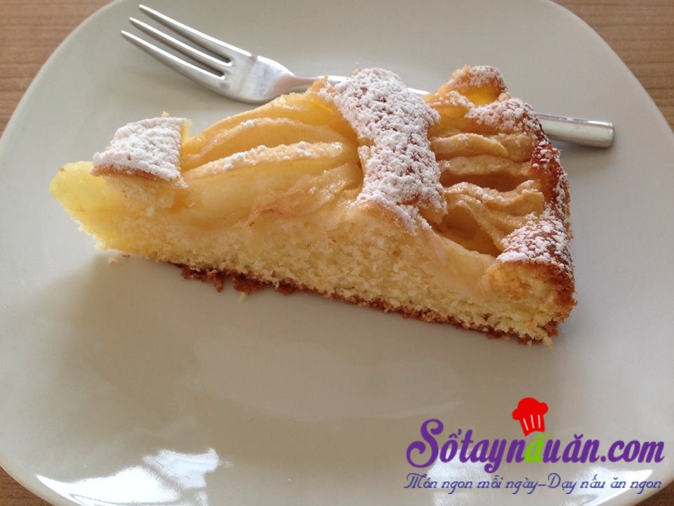 Cách làm bánh táo nở hoa cực dễ