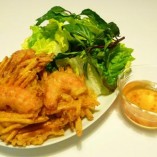 Cách làm bánh tôm chiên giòn thơm ngon