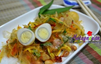 Cách làm bánh tráng trộn