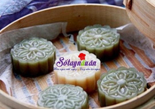 Cách làm bánh Trung Thu – Bánh dẻo hấp