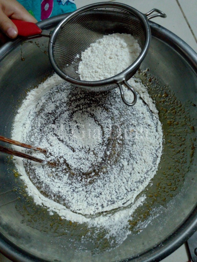 Cách làm bánh trung thu nhân đậu đỏ ngày rằm