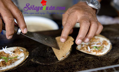 Cách làm bánh xèo kiểu Thái tuyệt ngon