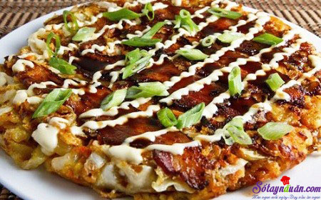 Cách làm bánh xèo Nhật bản ngon tại nhà