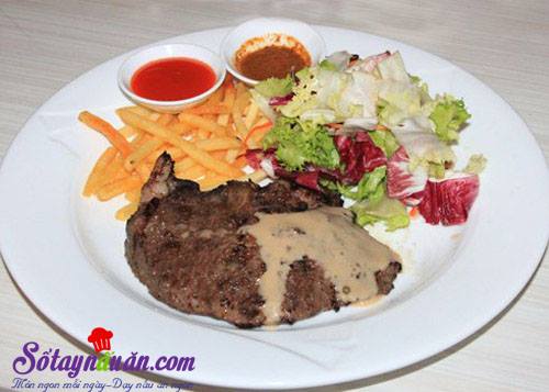 Cách làm bò bít tết  tại nhà hấp dẫn bổ dưỡng