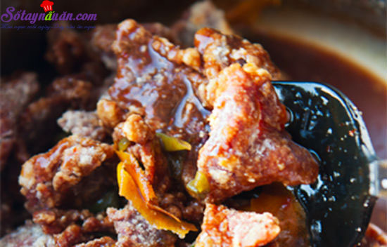 Cách làm bò xào cam lạ miệng mà ngon cơm