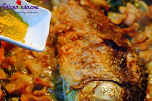 Cách làm cá chép om dưa đậm đà đưa cơm