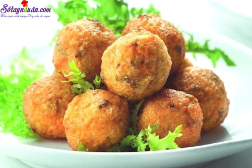 Cách làm cá viên phô mai đơn giản mà ngon
