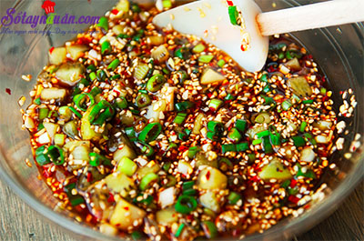 Cách làm cánh gà nướng Hàn Quốc thơm mùi kiwi