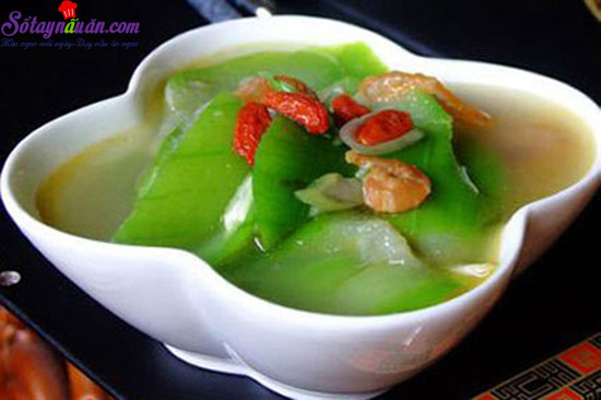 Cách làm canh mướp nấu tôm đơn giản mà ngon