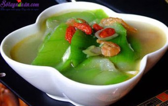 Cách làm canh mướp nấu tôm đơn giản mà ngon