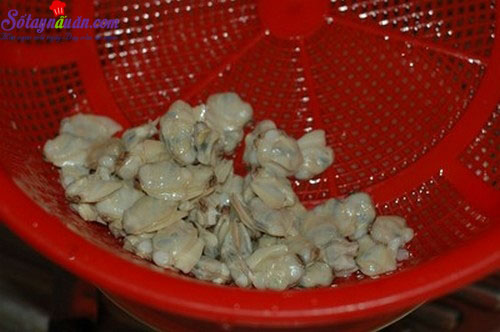 Cách làm canh ngao nấu dứa ngon ngất ngây