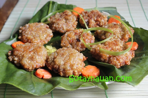 Cách làm chả cốm đặc sản Hà Nội