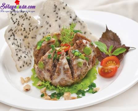 Cách làm chả đùm nhìn là muốn ăn liền