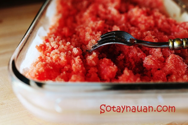 Cách làm chanh tuyết dưa hấu mát lạnh cho ngày hè