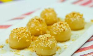 Cách làm chè củ năng trái dừa giải nhiệt ngày hè