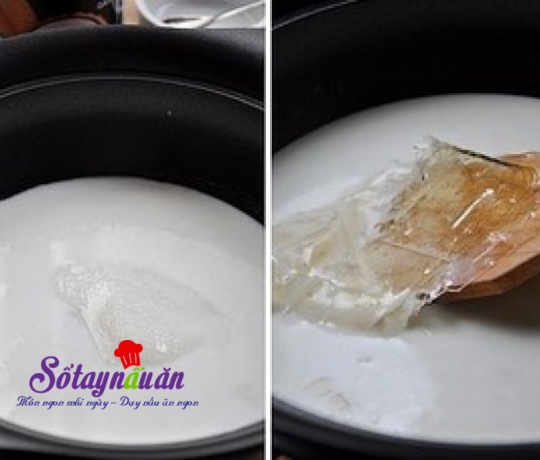 Cách làm chè khúc bạch ngon