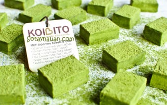 Cách làm chocolate truffle vị trà xanh