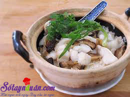 Cách làm cơm cá hấp nấm vị đậm đà khó quên