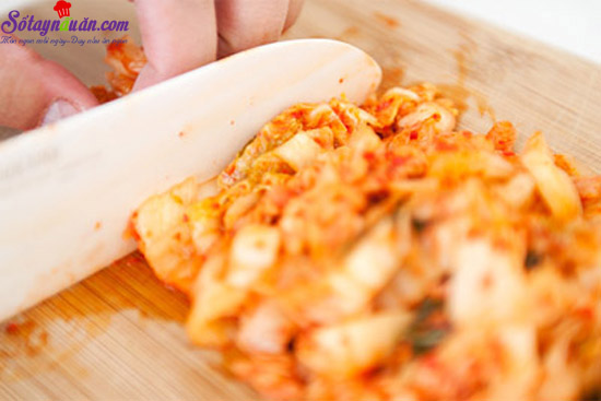 Cách làm cơm rang Kim chi ngon như ngoài hàng