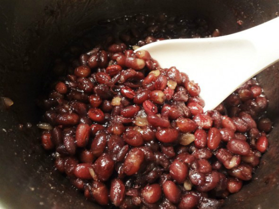 Cách làm đá bào đậu đỏ