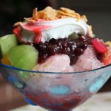 Cách làm đá bào đậu đỏ