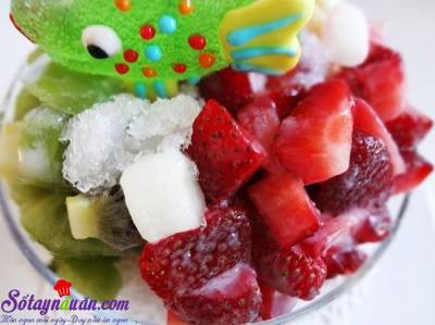 Cách làm đá bào Patbingsu của Hàn siêu ngon và hấp dẫn