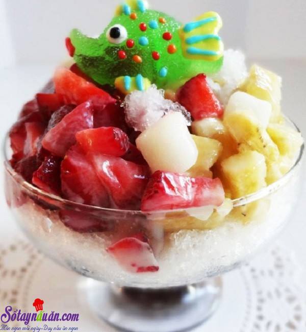 Cách làm đá bào Patbingsu của Hàn siêu ngon và hấp dẫn