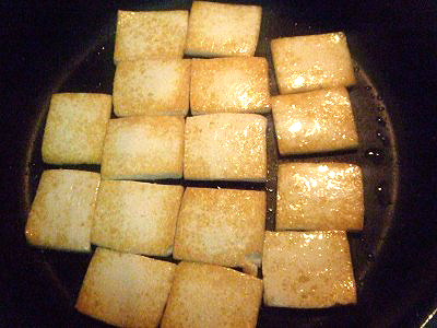 Cách làm đậu phụ rim hành