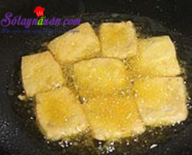 Cách làm đậu phụ sốt vừng xiên que cực thơm ngon