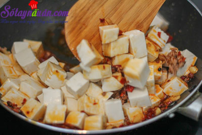 Cách làm đậu phụ Tứ Xuyên nổi tiếng cực kì đơn giản