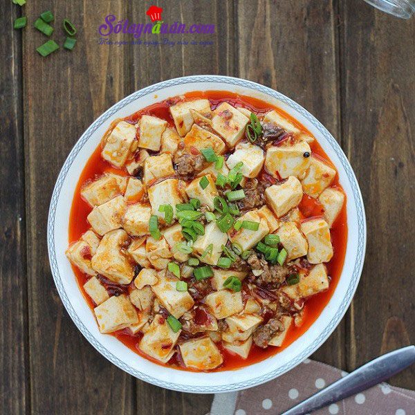 Cách làm đậu phụ Tứ Xuyên nổi tiếng cực kì đơn giản