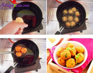 Cách làm đậu phụ viên chiên lạ miệng