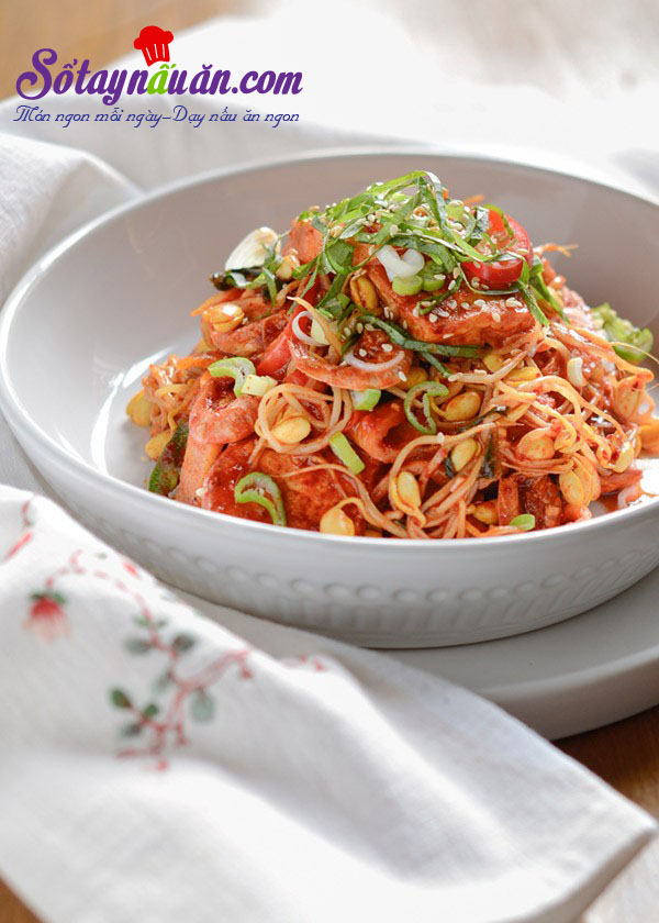 Cách làm đậu phụ xào giá đỗ lạ mà tuyệt ngon