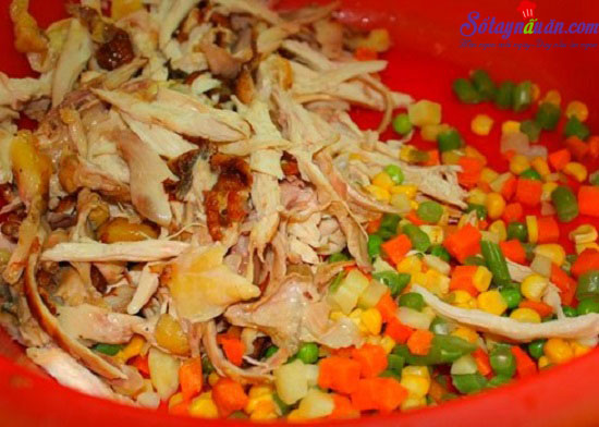 Cách làm gà bọc xôi chiên siêu hấp dẫn