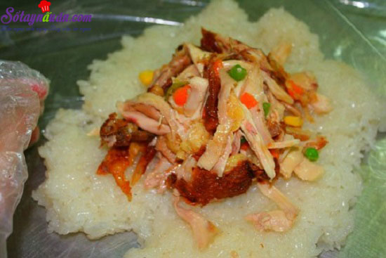 Cách làm gà bọc xôi chiên siêu hấp dẫn