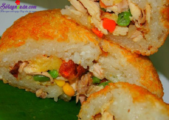 Cách làm gà bọc xôi chiên siêu hấp dẫn