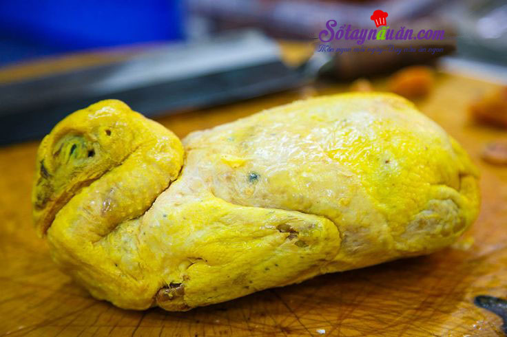 Cách làm gà rút xương nhồi jambon ngon chảy nước miếng