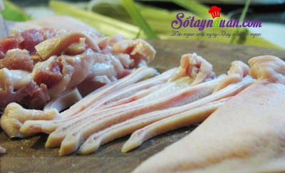 Cách làm giò xào cực ngon cho bữa cơm hàng ngày