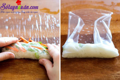 Cách làm gỏi cuốn chấm sốt bơ đậu phộng ngon mê mẩn