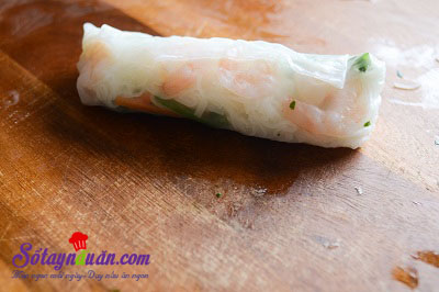 Cách làm gỏi cuốn chấm sốt bơ đậu phộng ngon mê mẩn