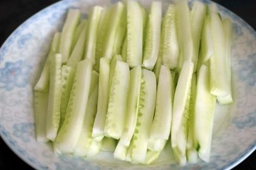 Cách làm gỏi dưa leo chay