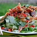 Cách làm gỏi dưa leo khô sặc