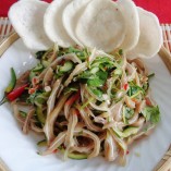 Cách làm gỏi dưa leo thanh mát cho bà bầu