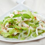 Cách làm gỏi mực khổ qua