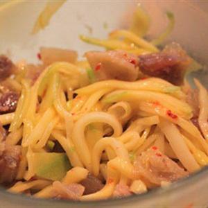 Cách làm gỏi xoài xanh trộn gân bò cực ngon