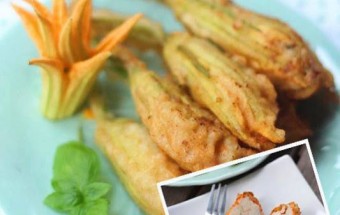 Cách làm hoa bí nhồi tôm cá chiên giòn ngon mê ly