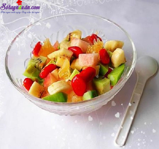 Cách làm hoa quả dầm  thơm ngon mát rượi