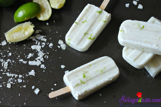 Cách làm kem chanh dừa lạ miệng tại nhà