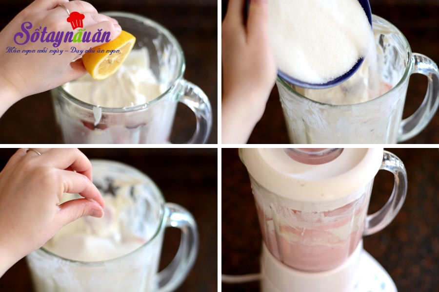 Cách làm kem dâu tây socola